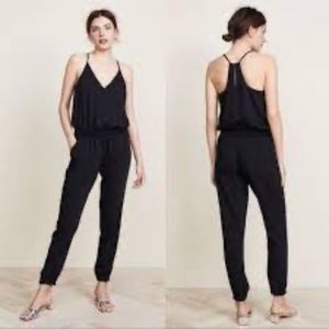 Amanda Uprichard Madison Black Jumpsuit - Size Large